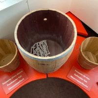 Jeu de pêche à l'Alimentarium à Vevey
