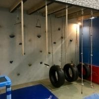 AsWarrior - Mur de grimpe et perches