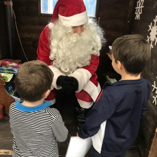 Marché Bô Noël - Lausanne - Père Noël