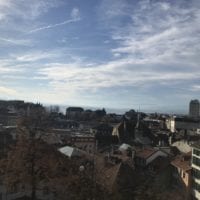 Marché Bô Noël - Lausanne - Vue