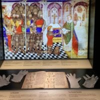 Recueil de lois féodales au Forum de l'Histoire de Suisse à Schwyz