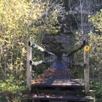 Passerelle sur l'Orbe