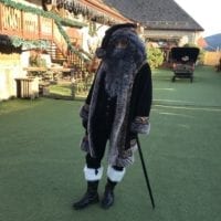 Père Fouettard au Hameau du Père Noël