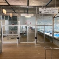Entrée de la piscine de Mon-Repos
