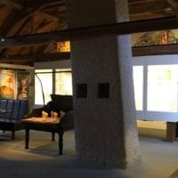 Vue du galetas avec un babyfoot