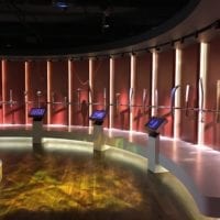 Torches au Musée Olympique