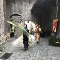 Comédiennes au Château de Chillon