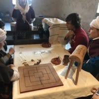 Atelier jeux au Château de Chillon