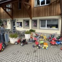 Trotteurs de la ferme de la fondation CSC St-Barthélémy