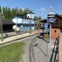 Gare de Chablais Village au Swiss Vapeur Parc
