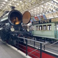 Secteur ferroviaire au musée des transports de Lucerne
