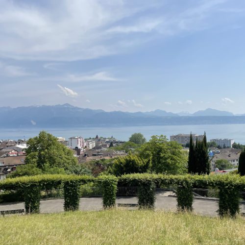 Panorama du Crêt de Montriond à Lausanne