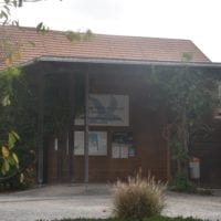 l entrée du centre