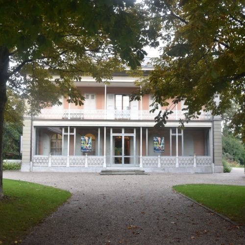 vue de la maison en face