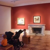 une salle d'exposition temporaire