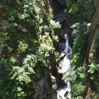 le torrent au fond des gorges