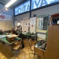 Poste de commandement au musée de l'aviation militaire de Payerne