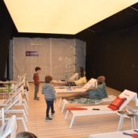 expo temporaire la plage