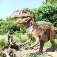 Sculpture dino parc