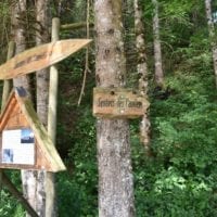 départ du sentier des pauvres
