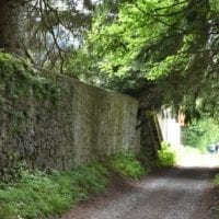 le mur d'enceinte